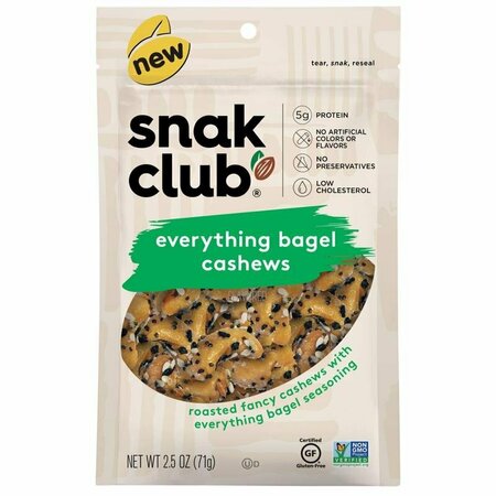 SNAK CLUB CASHEWS EVYTHG BGL 2.5OZ 1721173